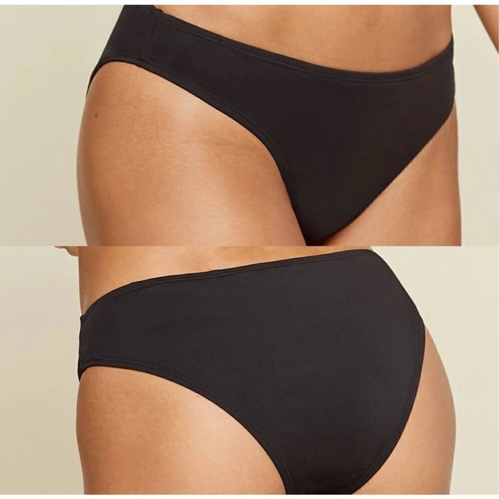 Faherty x Andie The Bikini Bottom in Black NWT XXXL Plus Size